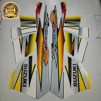 striping suzuki shogun 125 r 2005 2006 hitam kuning body list GS