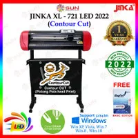 Mesin Cutting Sticker JINKA XL 721 New LED CONTOUR CUT