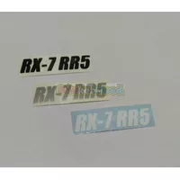 STICKER STIKER ARAI RX7 RR5 KECIL