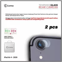 iPad Air 4 (2020 10.9") - Copper Tempered Glass Kamera