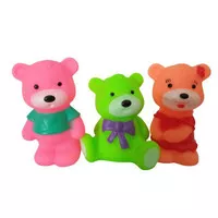 B 805 - Mainan Bayi Saat Mandi Boneka Beruang isi 3 pc Cit Encit B805
