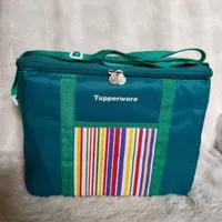 SALE TAS FDO ZIPPER BUNGA ES TUPPERWARE - MERAH BERKUALITAS