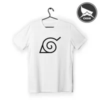 kaos Anime naruto Konoha A030 baju pria wanita OG2