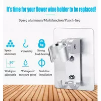 Gantungan Shower Tempel adjust Holder Penyangga Kepala Shower Bidet