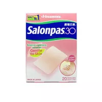 SALONPAS HISAMITSU 30 PINK MADE IN JAPAN KOYO PEREDA SAKIT - 20 SHEETS