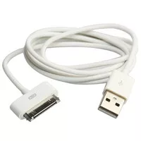 Apple Kabel Charger 30 Pin to USB Cable Data 1m for iPhone, iPad, iPod