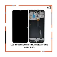 LCD SAMSUNG A10 / A105 FULLSET TOUCHSCREEN + FRAME