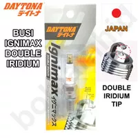 Busi Motor Daytona SHOGUN 125, SMASH NEW 115 Double Iridium IGNIMAX