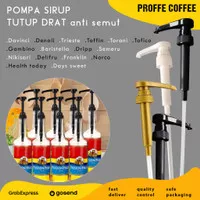 pompa sirup pump syrup davinci denali trieste toffin dripp untuk