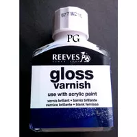 Reeves Acrylic Gloss Varnish 75 ml Pelapis Lukisan Hasil Kilap Bening