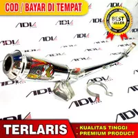 KNALPOT RACING KAWAHARA BEBEK SATRIA FU 150 JUPITER MX NEW MX OLD