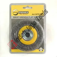 TERBAIK Sikat Kawat Gerinda Duduk 4 PROHEX / Wheel Wire Brush ART