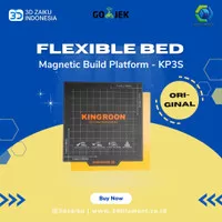 Terlaris Original Kingroon KP3S Flexible Magnetic Build Platform