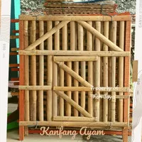 Kandang Kurungan Ayam Bangkok Bambu Kokoh
