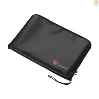 Fireproof Waterproof Safe Document Bags A4 Size Expandable File Folder