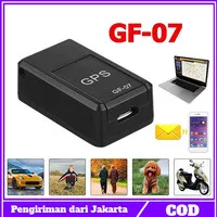 GPS Tracker Mini Mobil Motor GF07 Pelacak Kendaraan Portable Magnetic