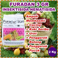 Furadan 3GR 2 Kg Insektisida Nematisida Pembasmi Hama Dalam Tanah