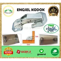 Engsel Pintu / Engsel Kodok / Engsel Sendok 90 Derajat Tanpa Bobok