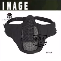 masker jaring PDW Half Face EMERSON Protective Mask Airsoft BD6644