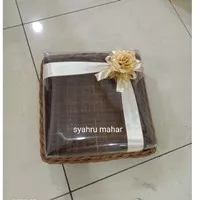 kotak hantaran kue seserahan rotan uk 25x25