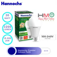 Lampu LED Hannochs Premier 30 Watt Cahaya Putih 6500 K Cool Day Light