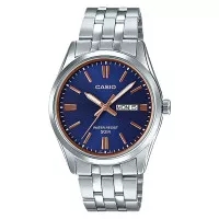 Casio MTP-1335D-2A2VDF Enticer Men Blue Dial Stainless Steel Strap