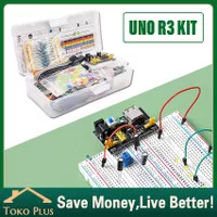 Starter Kit Komponen Elektronik UNO R3 Arduino R3 DIY Dengan Kotak