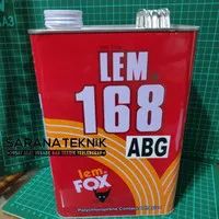 Lem Kuning Fox 168 ABG 2,5 Kg / Lem Fox Kuning Galon / lem abg