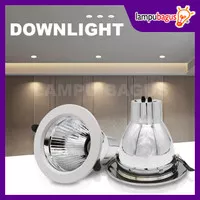Downlight 3 Inch 4 Inch 5 Inch / Kap Lampu Downlight Fitting E27
