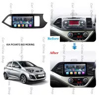 Frame OEM 2011 2017 KIA PICANTO Head Unit Android 9 inch Universal