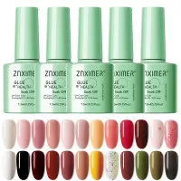 ZNXIMER Z151-Z156 Top Base Coat Matte Reinforce Gel Primer Kutek 7.3ml