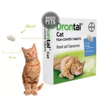 Drontal Cat - Obat Cacing Kucing - Drontal Kucing - Cat Drontal