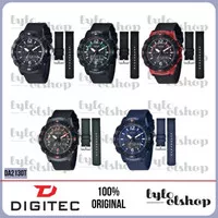 Jam Tangan Digitec 2130 Free Tali Canvas Original Waterproof Anti Air