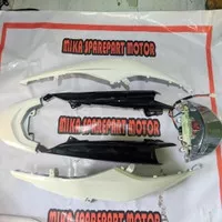 COVER BODY YAMAHA MIO SOUL GT 115CC PUTIH / COVER PAKET BODY BELAKANG