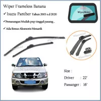 Wiper Banana Kaca Mobil Isuzu Panther LS LV LM 2005 2006 2007 2008