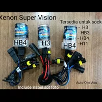 Bohlam HID Xenon Super Vision H3 HB3 HB4 H11