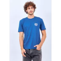 Osella - T-shirt Kaos Pria Warna Biru 2074301657