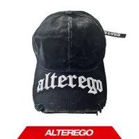 ALT 390 Distressed Cap Black