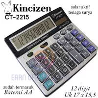 KINCIZEN Kalkulator CT-2215 Calculator 12 digit solar power