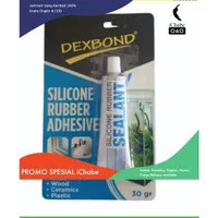 PROMO DEXBOND LEM KACA 30GR SEALANT SILIKON CLEAR NING 30GR