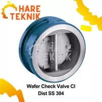 Wafer Check Valve Cast Iron Disc SS 304 PN16 Size 10 inch