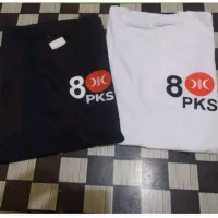 Kaos PKS No 8 / Kaos Partai PKS / Kaos Logo PKS Murah