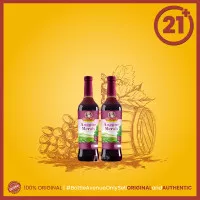 Anggur Merah Cap Orang Tua 14,7% 275ml ( 2 Botol )