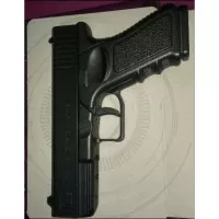 NEW Pistol Mainan Anak Bahan Besi / Cocok Untuk Koleksi / Peluru Karet