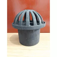 Roof Drain Cast Iron 6 Inchi ANTASAN Saringan Air Cast Iron cembung