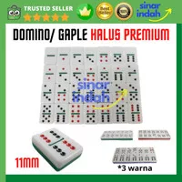 Domino Batu Gaplek Gaple Dam Tipis Premium 11mm Import Kartu Domino