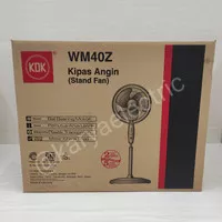 STAND FAN/KIPAS ANGIN BERDIRI 16 WM40Z MERK KDK GARANSI TERLARIS