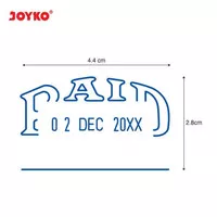 PAID STAMP Date Stamp / Stempel Tanggal Joyko S-70 (Paid)