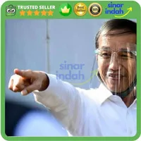 Face Shield Kacamata Jokowi Pelindung Wajah Anti Embun Medis Nagita