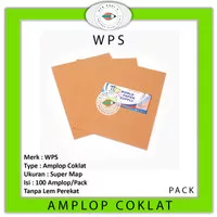 Amplop Coklat Ukuran Super Map WPS ( 29 x 39,5 cm )